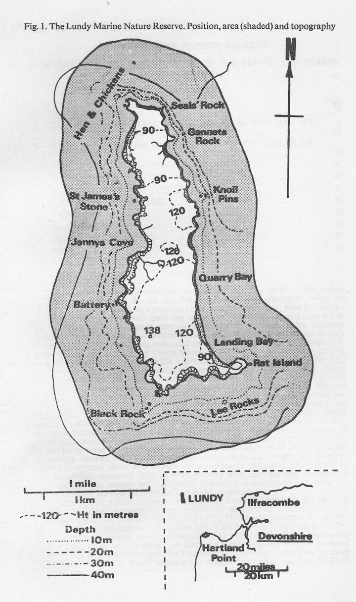 Voluntary Marine Nature Reserve Map